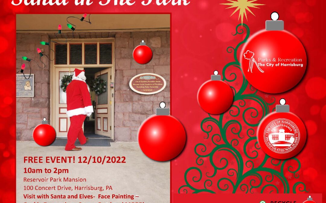 Santa Claus to visit Reservoir Park Mansion; Harrisburg participating in Operation: Santa