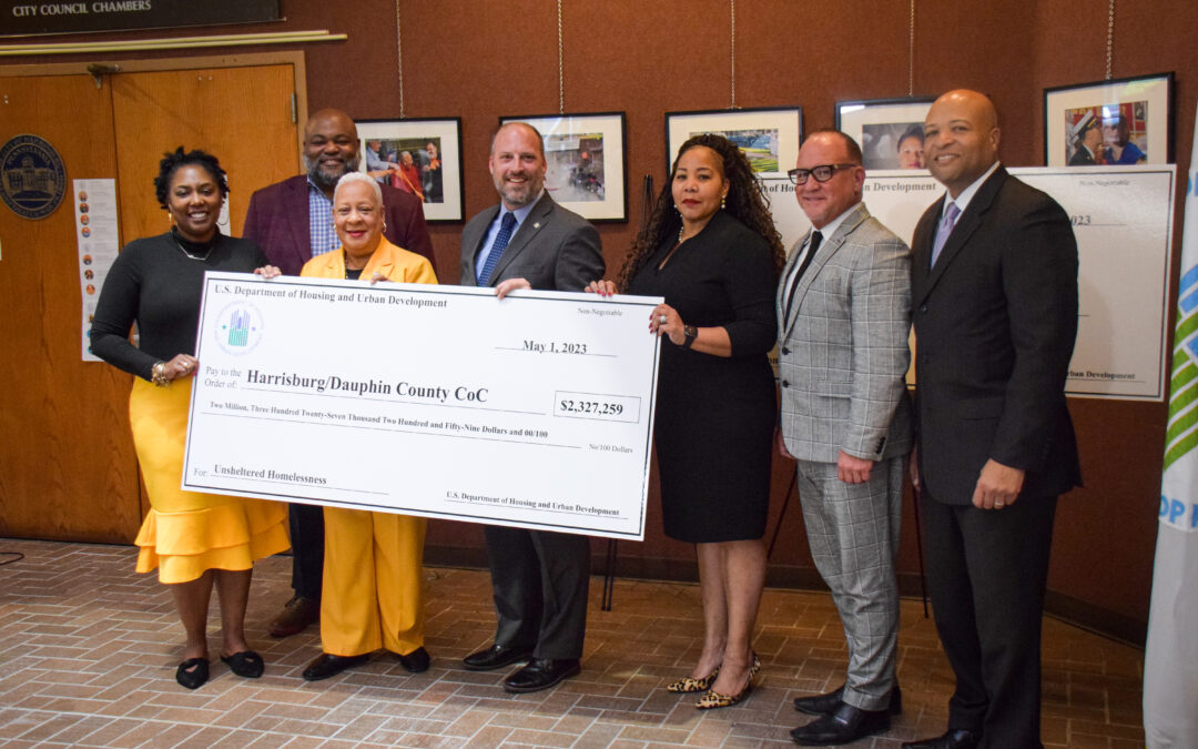 City of Harrisburg accepts $2.3 million grant with county, advocates to address homelessness