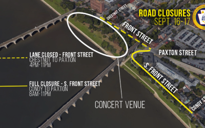 Riverfront Park Concert Road Closures