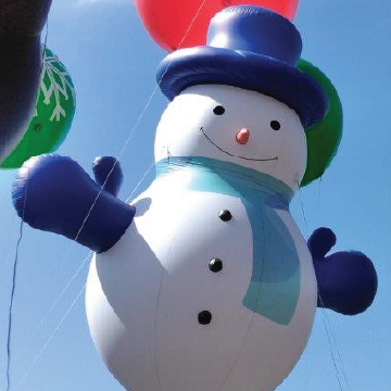 Snowman Balloon